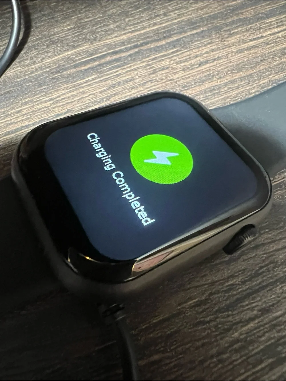 New Smart Watch iPhone iOS Android Black Wearable Bluetooth Fitness Tracker 1.85